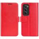 Чехол-книжка Deexe Wallet Style для OPPO Reno 12 - Red (356828R). Фото 1 из 9
