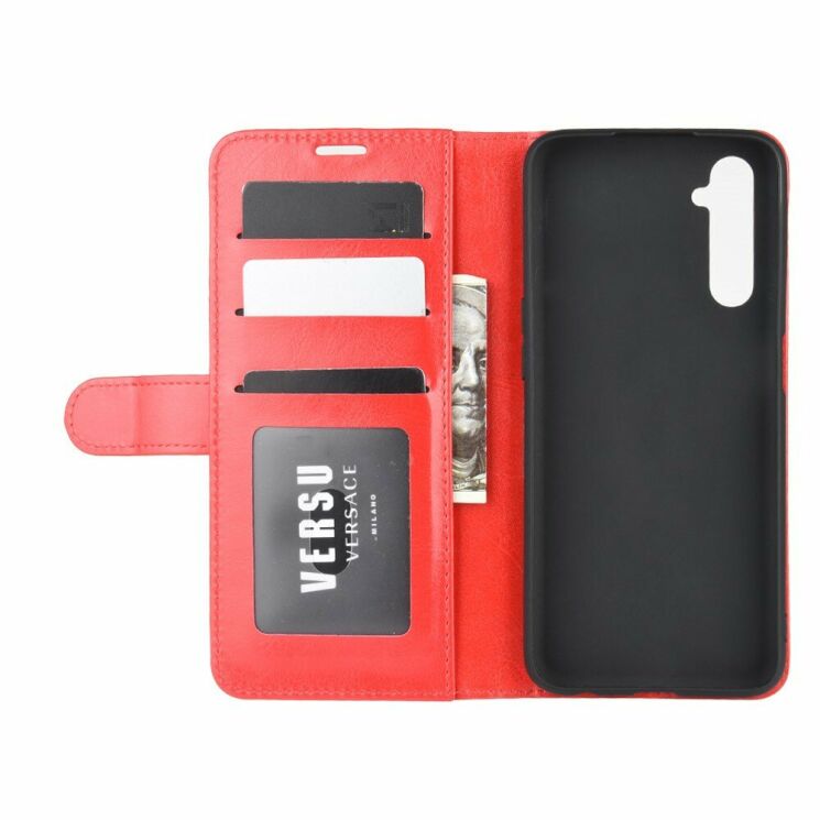 Чохол-книжка Deexe Wallet Style для Realme 6 - Red: фото 5 з 8