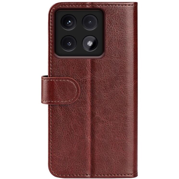 Чехол-книжка Deexe Wallet Style для Xiaomi 14T Pro - Brown: фото 5 из 7