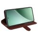 Чохол-книжка Deexe Wallet Style для Xiaomi 15 Pro - Brown (371117Z). Фото 3 з 7