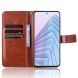 Чехол-книжка Deexe Wallet Style для Xiaomi Redmi Note 14 4G - Brown (373467Z). Фото 3 из 6