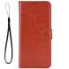 Чехол-книжка Deexe Wallet Style для Xiaomi Redmi Note 14 4G - Brown (373467Z). Фото 5 из 6