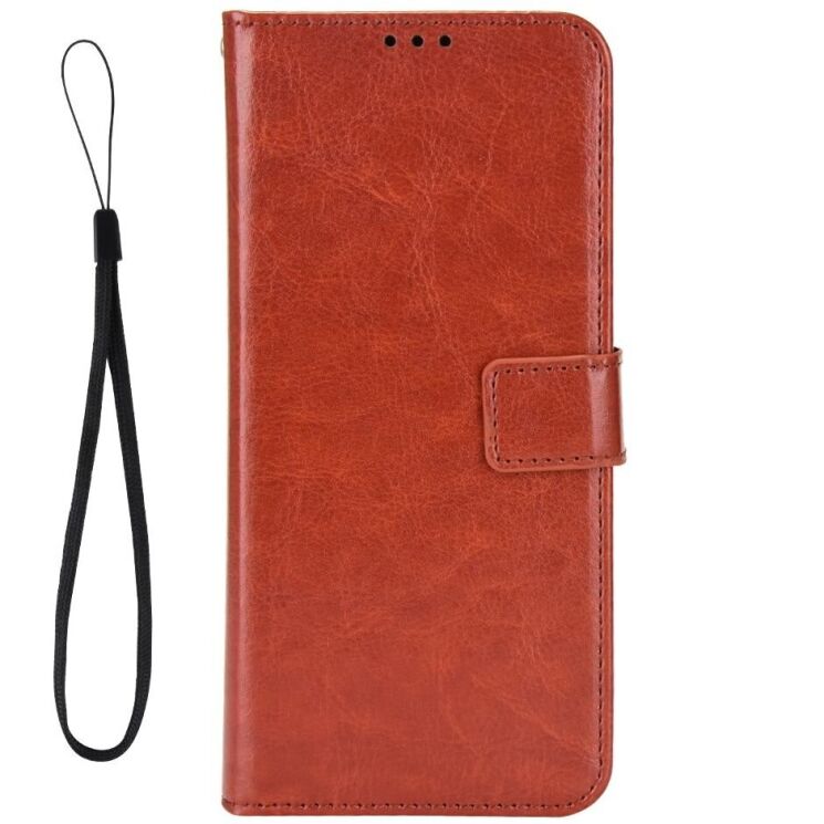 Чехол-книжка Deexe Wallet Style для Xiaomi Redmi Note 14 4G - Brown: фото 5 из 6