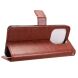 Чехол-книжка Deexe Wallet Style для Xiaomi Redmi Note 14 4G - Brown (373467Z). Фото 4 из 6
