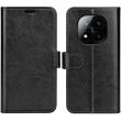 Чехол-книжка Deexe Wallet Style для Xiaomi Redmi Note 14 Pro Plus - Black (373223B)