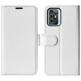 Класичний чохол-книжка Deexe Wallet Style для ZTE Blade A72 5G - White: фото 1 з 7