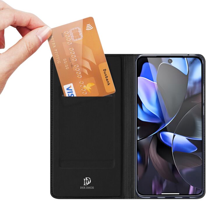 Чохол-книжка DUX DUCIS Skin Pro для Google Pixel 10 Pro XL - Blue: фото 7 з 11