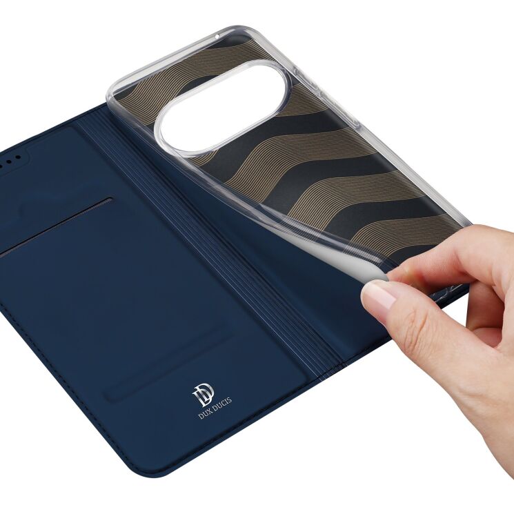 Чохол-книжка DUX DUCIS Skin Pro для Google Pixel 10 Pro XL - Blue: фото 10 з 11