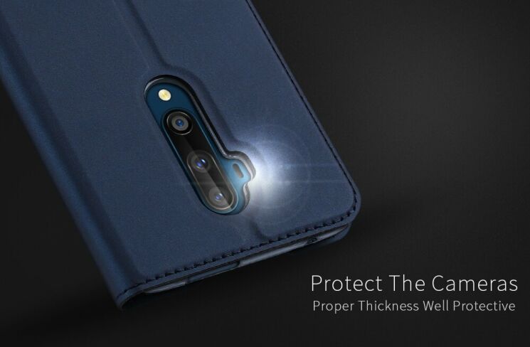 Чохол-книжка DUX DUCIS Skin Pro для OnePlus 7T Pro - Black: фото 11 з 18