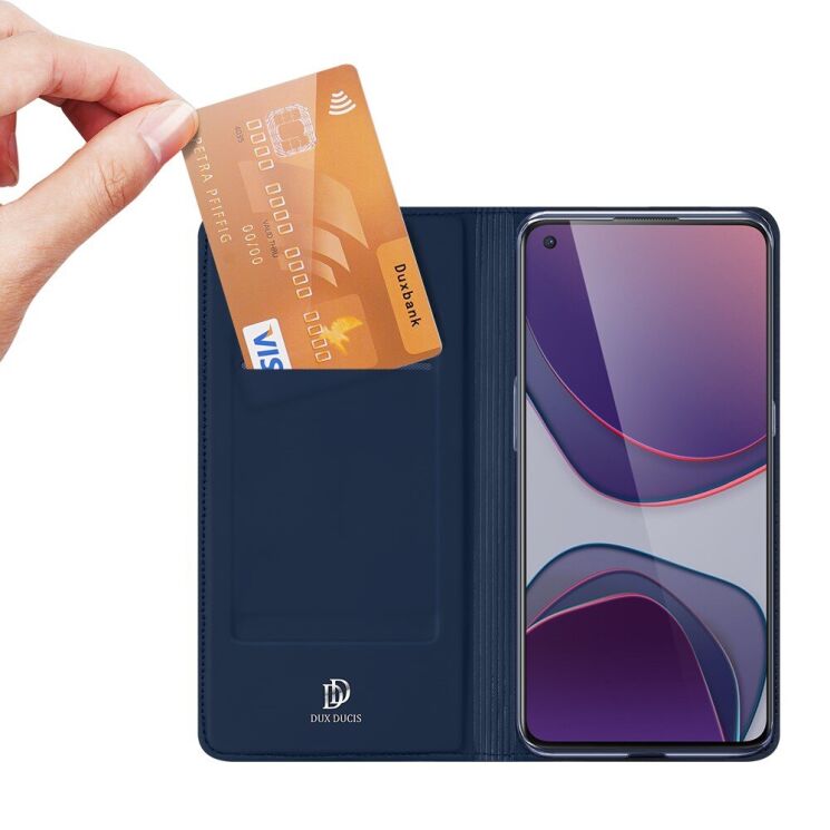 Чехол-книжка DUX DUCIS Skin Pro для OnePlus 8T - Black: фото 5 из 8