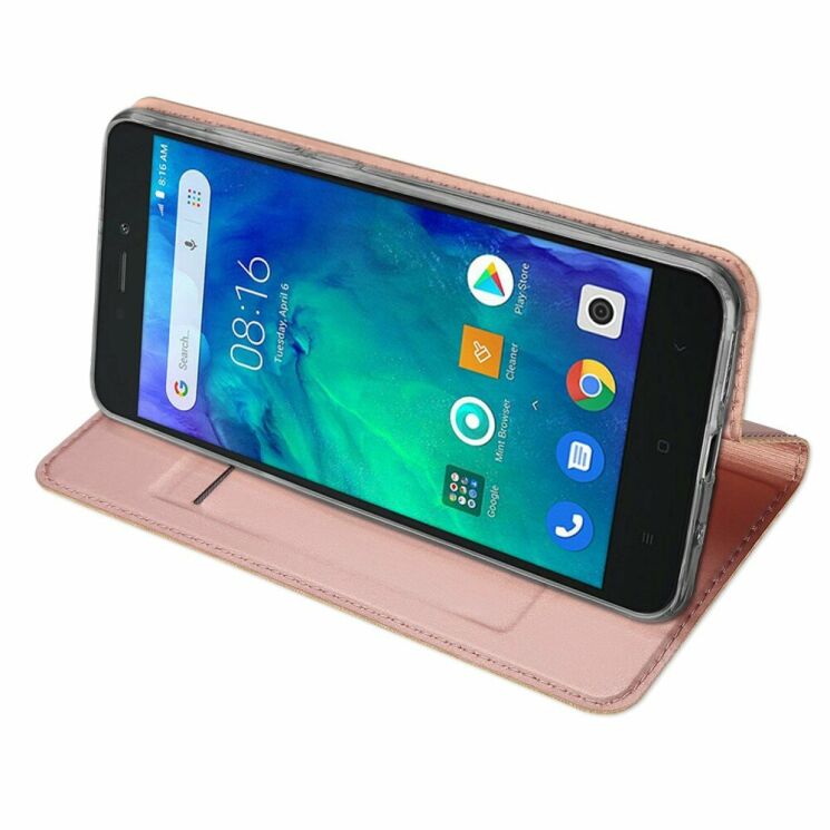 Чехол-книжка DUX DUCIS Skin Pro для Xiaomi Redmi Go - Rose Gold: фото 5 из 17
