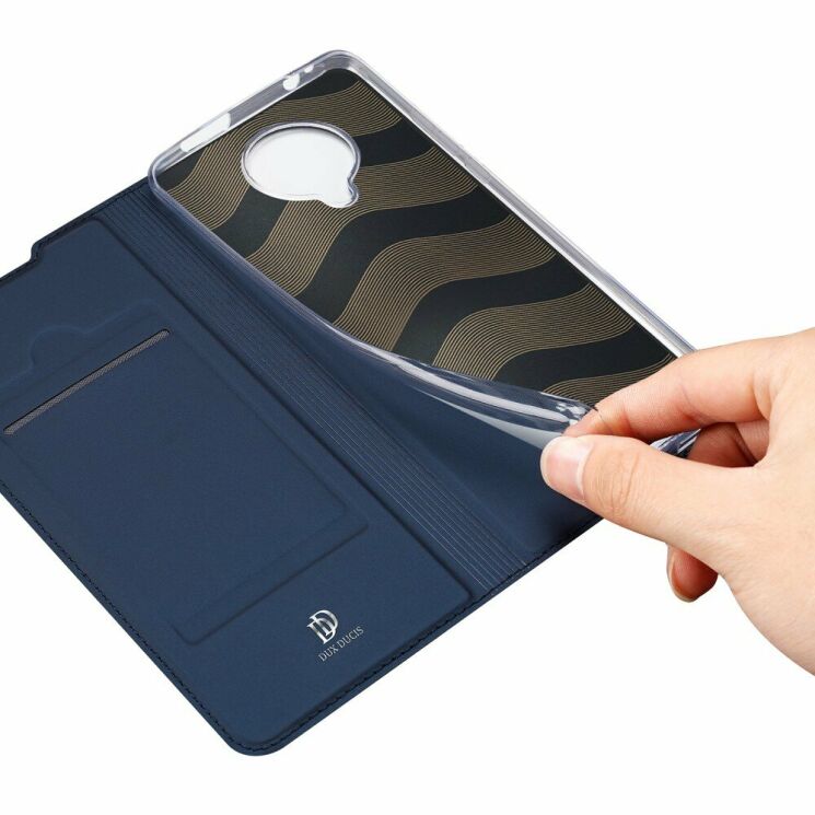 Чехол-книжка DUX DUCIS Skin Pro для Xiaomi Poco F2 Pro / Redmi K30 Pro - Blue: фото 8 из 9