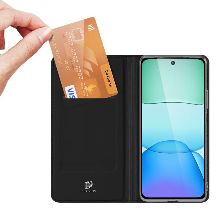 Чехол-книжка DUX DUCIS Skin Pro для Xiaomi Redmi 13 - Blue: фото 5 из 10