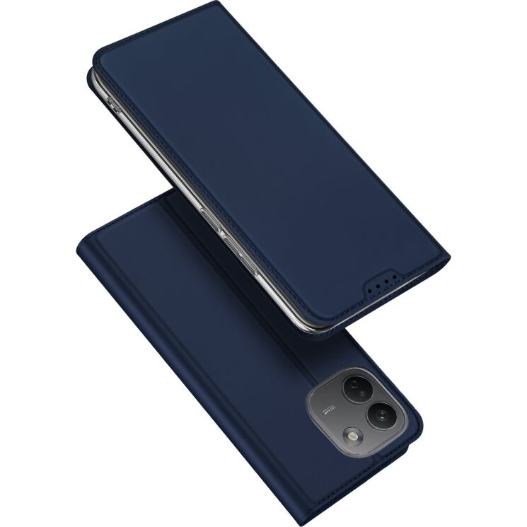 Чохол-книжка DUX DUCIS Skin Pro для Xiaomi Redmi Note 17 Pro Max / 17 Pro - Blue (430515L) Чохол-книжка DUX DUCIS Skin Pro для Xiaomi Redmi Note 17 Pro Max / 17 Pro - Blue: фото 1 з 10