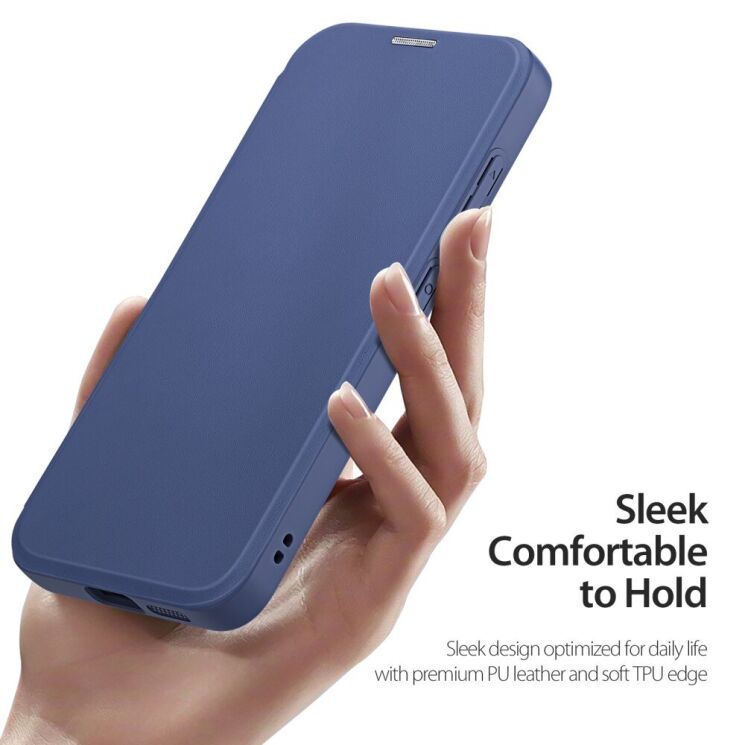 Чехол-книжка DUX DUCIS Skin X Pro Magnetic для Samsung Galaxy S25 (S931) - Black: фото 6 из 12