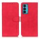 Чехол-книжка KHAZNEH Retro Wallet для Motorola Edge 20 - Red (289000R). Фото 2 из 10