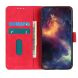 Чехол-книжка KHAZNEH Retro Wallet для Motorola Edge 20 - Red (289000R). Фото 7 из 10