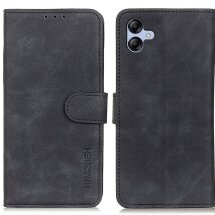 Чохол-книжка KHAZNEH Retro Wallet для Samsung Galaxy A05 (A055) - Black: фото 1 з 7