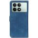 Чехол-книжка KHAZNEH Retro Wallet для Xiaomi Poco X6 Pro - Blue (345833L). Фото 5 из 9