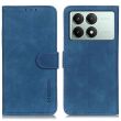 Чехол-книжка KHAZNEH Retro Wallet для Xiaomi Poco X6 Pro - Blue (345833L)