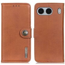 Чохол-книжка KHAZNEH Wallet Cover для OnePlus Nord 4 - Brown: фото 1 з 8