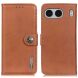 Чохол-книжка KHAZNEH Wallet Cover для OnePlus Nord 4 - Brown (382441Z). Фото 1 з 8