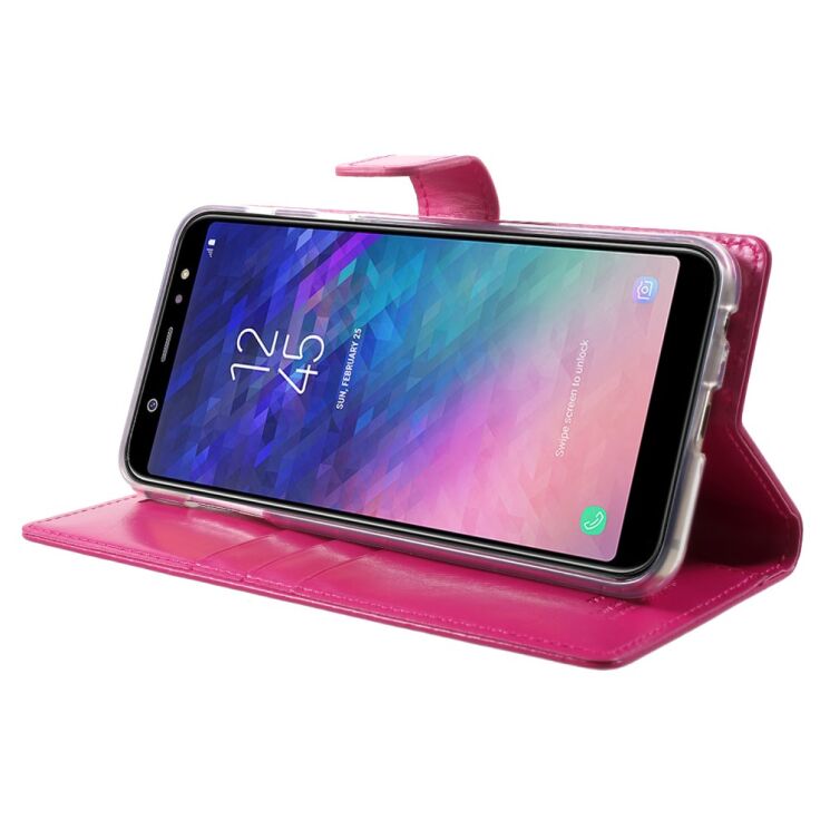 Чехол-книжка MERCURY Classic Wallet для Samsung Galaxy A6+ 2018 (A605) - Rose: фото 4 из 6