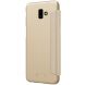 Чехол-книжка NILLKIN Sparkle Series для Samsung Galaxy J6+ (J610) - Gold (201361F). Фото 3 из 15