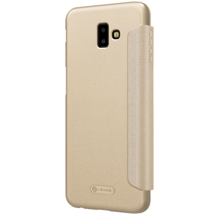 Чехол-книжка NILLKIN Sparkle Series для Samsung Galaxy J6+ (J610) - Gold (201361F) Чехол-книжка NILLKIN Sparkle Series для Samsung Galaxy J6+ (J610) - Gold: фото 3 из 15