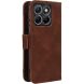 Чехол-книжка с карманами Deexe Wallet Stand для Motorola Edge 70 Fusion - Brown (409507Z). Фото 7 из 15