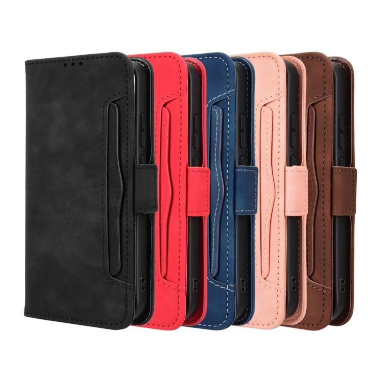 Чехол-книжка с карманами Deexe Wallet Stand для OPPO Reno 16 / 16 Pro - Black: фото 9 из 17