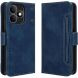 Чохол-книжка з кишеньками Deexe Wallet Stand для Realme Note 80 - Blue (412402L). Фото 1 з 15