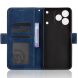 Чохол-книжка з кишеньками Deexe Wallet Stand для Realme Note 80 - Blue (412402L). Фото 4 з 15