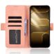 Чехол-книжка с карманами Deexe Wallet Stand для TECNO Spark 50 - Pink (432404P). Фото 5 из 17
