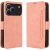 Чехол-книжка с карманами Deexe Wallet Stand для TECNO Spark 50 - Pink: фото 1 из 17