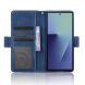 Чехол-книжка с карманами Deexe Wallet Stand (FF) для Samsung Galaxy Fold 8 Ultra - Blue (435802L). Фото 2 из 8