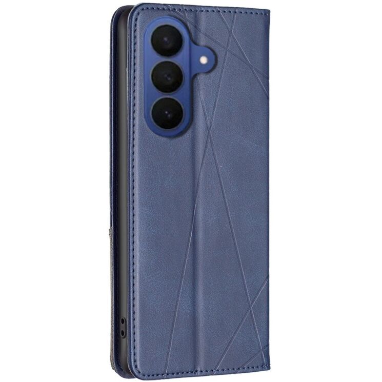 Чехол-книжка с карманами UniCase Geometric Pattern для Samsung Galaxy A37 (A376) - Blue: фото 3 из 10