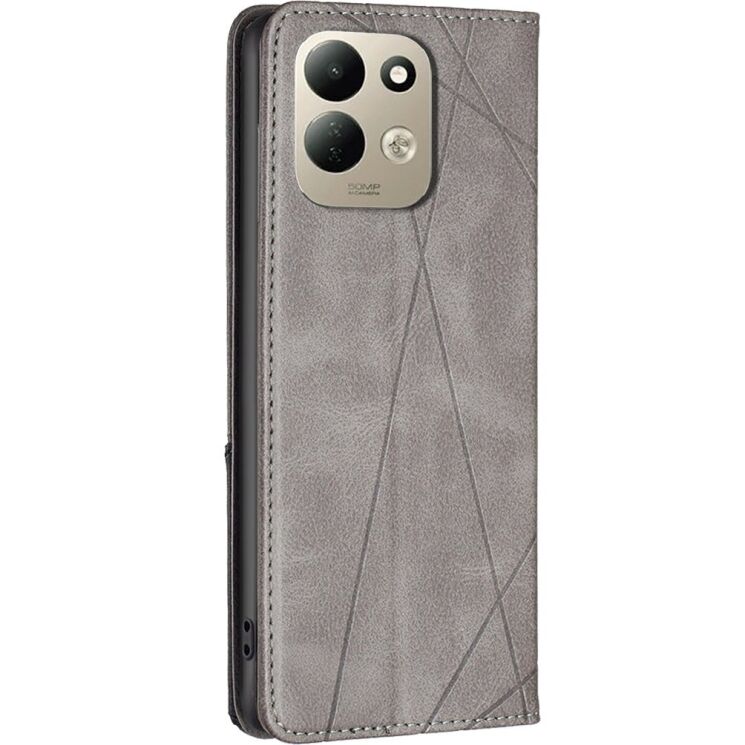 Чехол-книжка с карманами UniCase Geometric Pattern для Xiaomi Redmi 17 - Grey (429004H) Чехол-книжка с карманами UniCase Geometric Pattern для Xiaomi Redmi 17 - Grey: фото 3 из 9