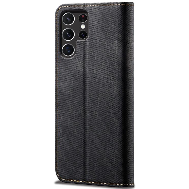 Чехол-книжка с карманами UniCase Jeans Wallet для Samsung Galaxy S26 Ultra (S948) - Black: фото 6 из 6