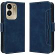 Чехол-книжка с кармашками Deexe Wallet Stand для Xiaomi Poco C95 Pro - Blue (429205L)