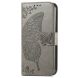 Чехол-книжка с рисунком UniCase Butterfly Pattern для Samsung Galaxy S26 FE - Grey (412726H). Фото 5 из 6