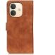 Чехол-книжка с застежкой KHAZNEH Retro Wallet для Xiaomi Redmi Note 17 Pro - Brown (429544Z). Фото 6 из 9