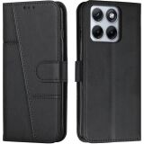 Чехол-книжка с застежкой UniCase Jet Cover для Motorola Edge 70 Fusion - Black: фото 1 из 10
