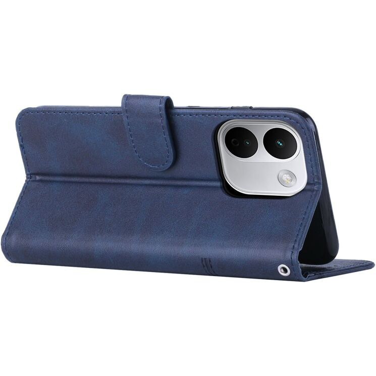 Чехол-книжка с застежкой UniCase Jet Cover для Xiaomi Redmi Note 17 Pro Max / 17 Pro Plus - Blue: фото 2 из 10