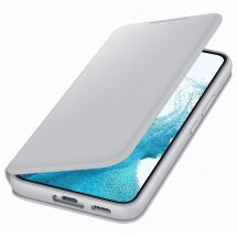 Чехол-книжка Smart LED View Cover для Samsung Galaxy S22 (S901) EF-NS901PJEGRU - Light Gray: фото 1 из 5