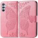 Чехол-книжка UniCase Butterfly Pattern для Samsung Galaxy A56 (A566) - Pink (372155P). Фото 1 из 9