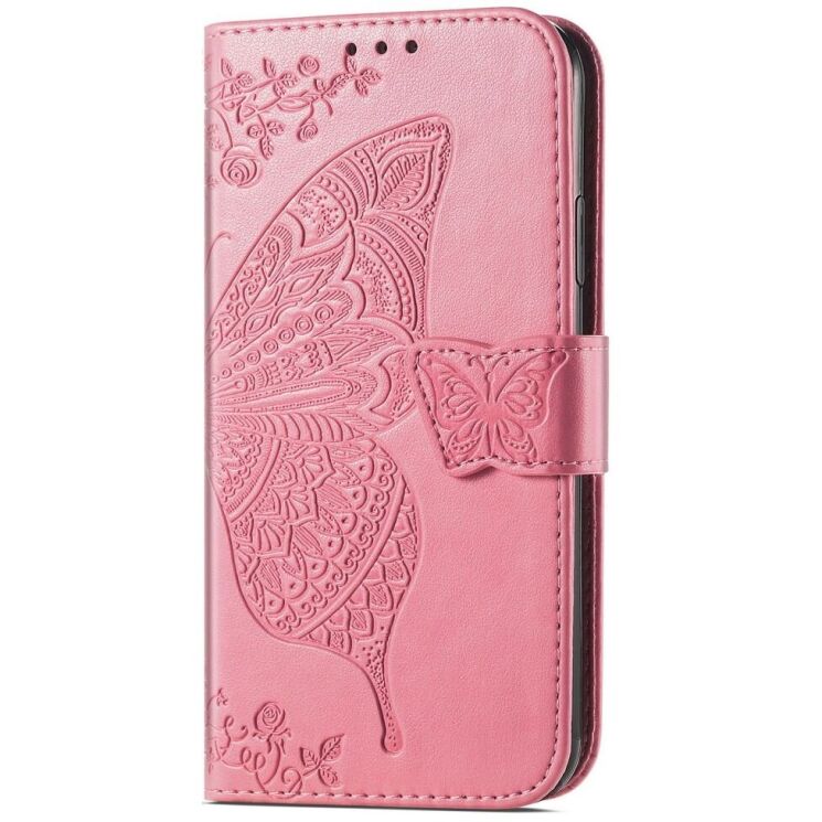 Чехол-книжка UniCase Butterfly Pattern для Samsung Galaxy A56 (A566) - Pink: фото 5 из 9