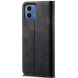 Чохол-книжка UniCase Jeans Wallet для Motorola Moto G35 - Black (367916B). Фото 5 з 6