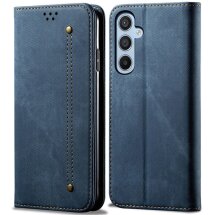 Чехол-книжка UniCase Jeans Wallet для Samsung Galaxy A16 (A165) - Blue: фото 1 из 6