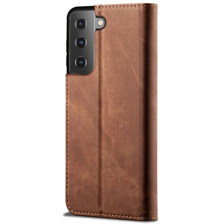 Чехол-книжка UniCase Jeans Wallet для Samsung Galaxy S21 FE (G990) - Red: фото 3 из 13